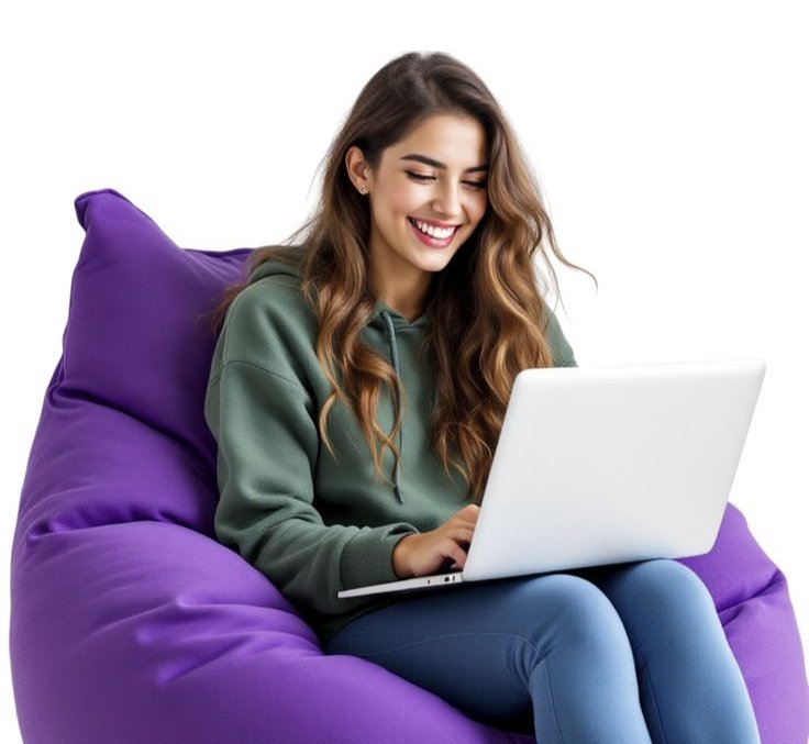 Freelancer working on verified remote tasks